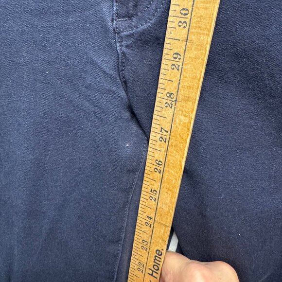 Chaps Womens Navy Stretch Slim Fit Pants Size 8 - Picture 6 of 8